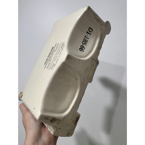 Empty Vintage OLD TAYLOR Distillery Company Castle Decanter Kentucky Bourbon - Picture 6 of 10